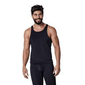 Clever Moda - Energy Tank Top - Lycra - Zwart