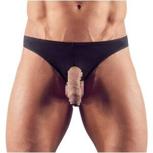 Svenjoyment Underwear - String - Showmaster - Microvezel - Zwart