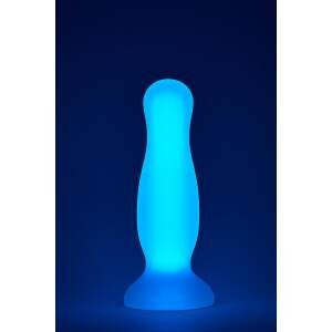 Dream Toys - Radiant - Butt Plug - Medium - Glow in the Dark - Soft Siliconen - Blauw