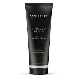 Wicked - Sensual Massage Cream - Stripped + Bare - 120 ml