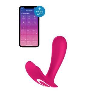 Satisfyer - Top Secret - Draagbare Vibrator - Clitoraal - G-spot - Roze