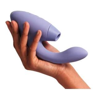 Womanizer - Duo 2 - Clitoris Stimulator - G-Spot Vibrator - Luchtdruk - Vibraties - Paars
