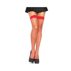 Leg Avenue - Grove Visnet - Kousen - Hold up - Rood