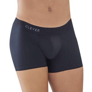 Clever Moda - Classic Match Boxer - Zacht Microvezel - Brede Band - Zwart