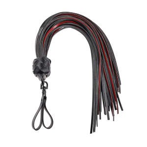 Sportsheets - Finger Fogger Saffron - Kunstleer - Rood - Zwart