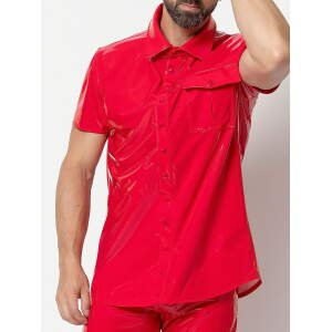 Patrice Catanzaro - Finn Shirt - Lak - Rood