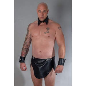 Leren Manchetten Zwart - Bizonder