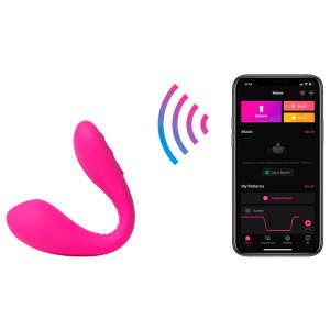 Lovense - Dolce - Dual Vibrator - Remote Control - Vibrerend - Roze