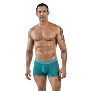 Clever Moda - Audaz Trunks - Boxershort - Zacht Microvezel - Brede Band - Groen