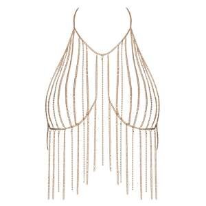 Cottelli Collection - Chain Top - Metaal - Goud - Strass