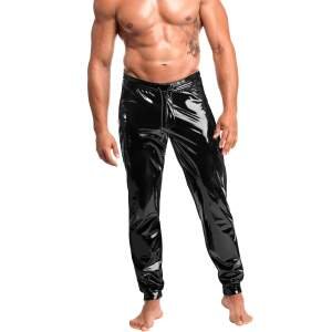 Noir Handmade - H093 - Voltage - Pants - Lak - Zwart